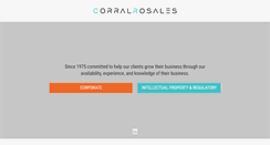 Desktop Screenshot of corralrosales.com